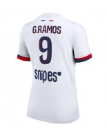 Paris Saint-Germain Goncalo Ramos #9 Vieraspaita Naisten 2025-26 Lyhythihainen